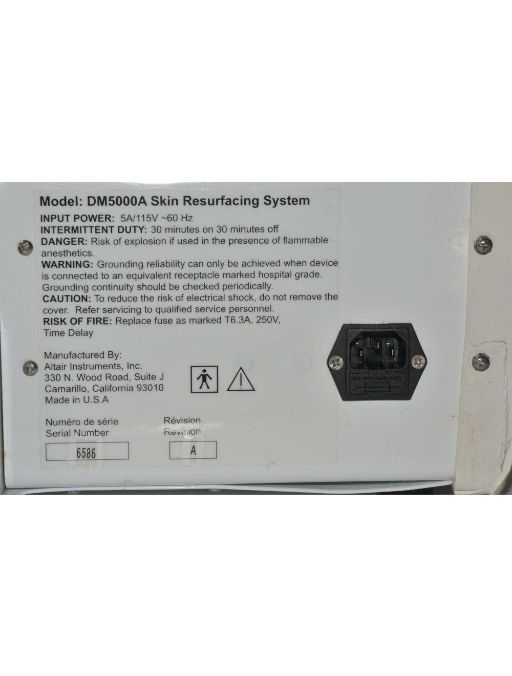 Altair DM5000A DiamondTome Skin Resurfacing Microdermabrasion Diamond Tome Sol International Medical