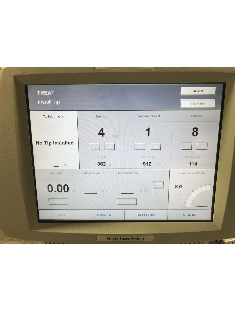 2008 Reliant Fraxel SR1500 Laser Fractional Non-Ablative 1540nm Skin Resurfacing Sol International Medical