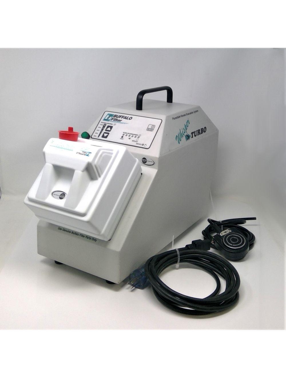 Buffalo Filter Plume Safe Whisper Turbo PlumeSafe RFID Smoke Evacuation System Sol International Medical