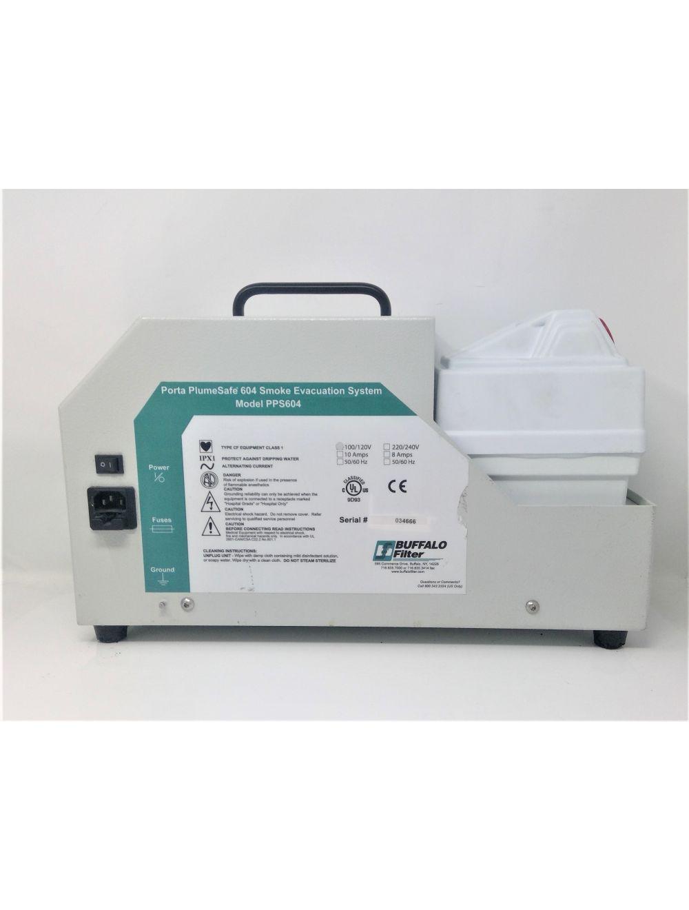Buffalo Filter Porta PlumeSafe 604 Portable Smoke Evacuation System PPS604 120V