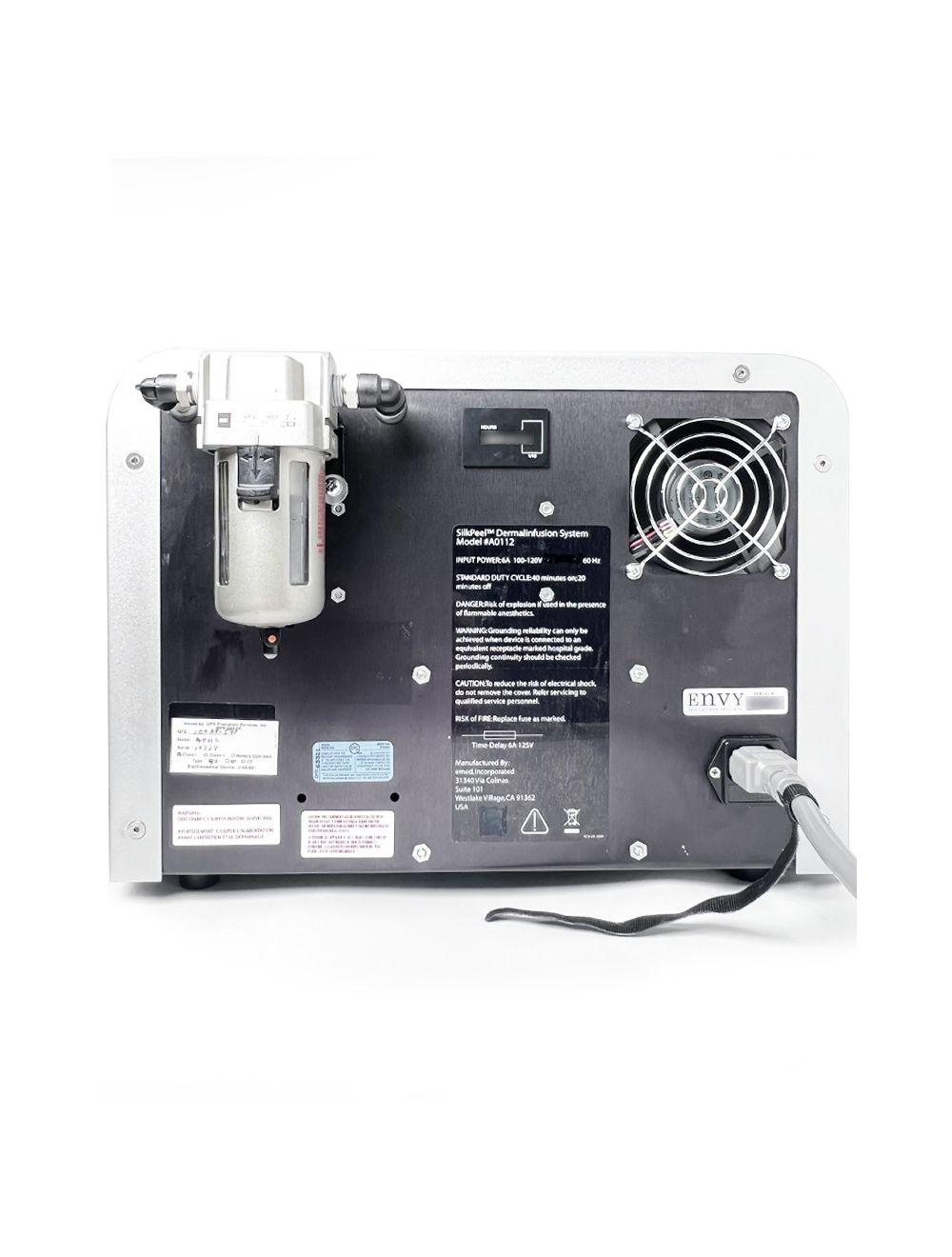 Envy Medical SilkPeel Dermalinfusion Skin Resurfacing Treatment System 321.5 HRS Sol International Medical