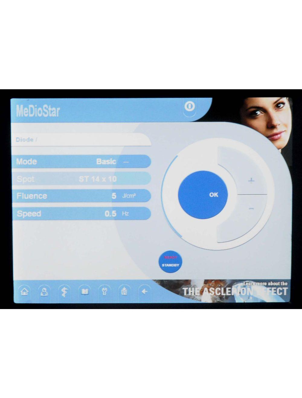 2013 Asclepion MedioStar NeXT Diode Laser System 810nm Hair Removal HR NXT 159X Sol International Medical