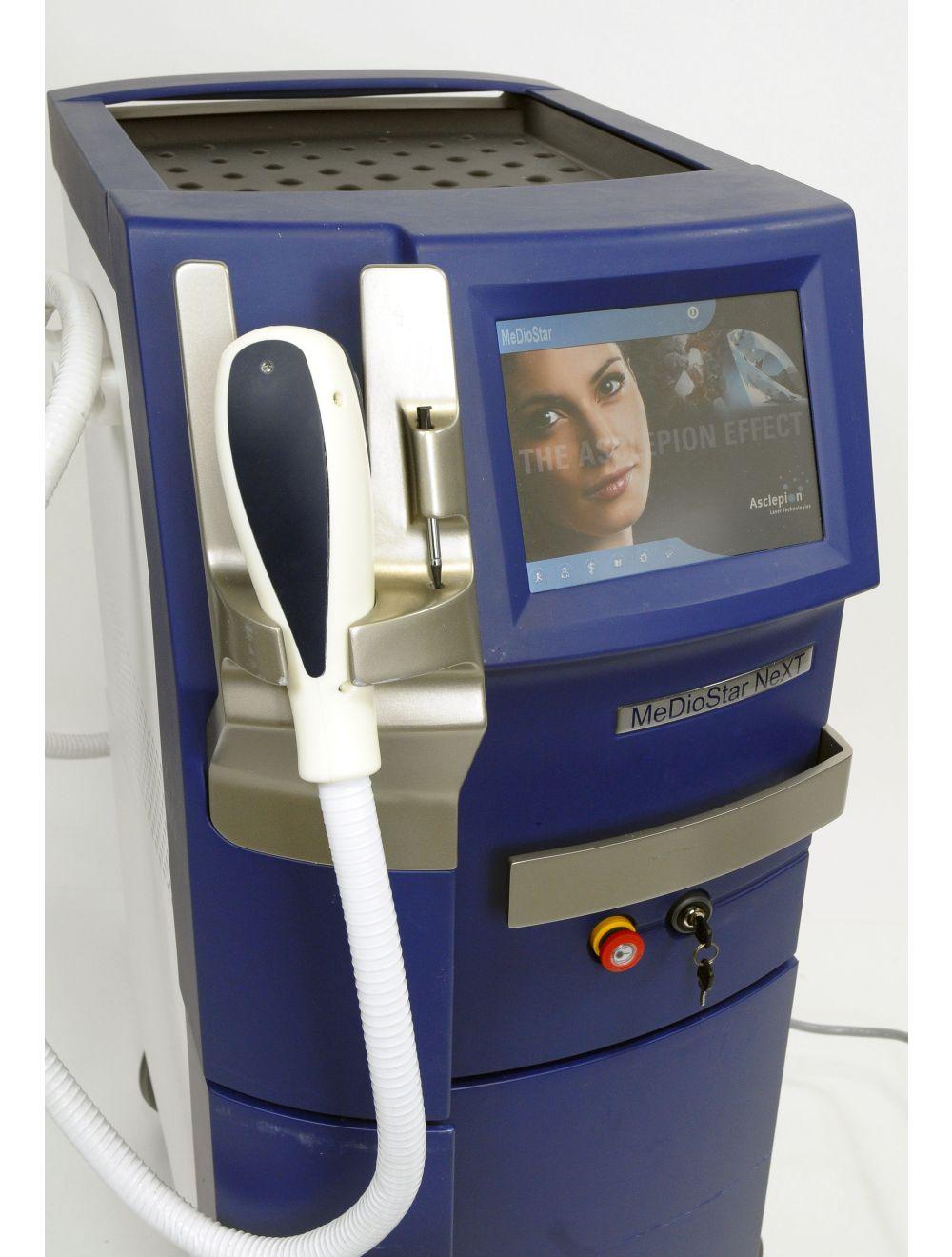 2013 Asclepion MedioStar NeXT Diode Laser System 810nm Hair Removal HR NXT 159X Sol International Medical