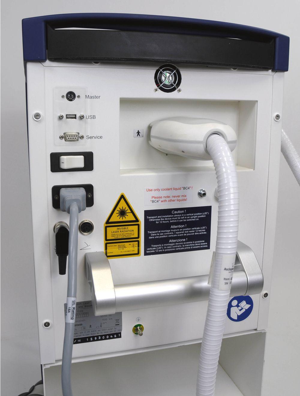 2013 Asclepion MedioStar NeXT Diode Laser System 810nm Hair Removal HR NXT 159X Sol International Medical