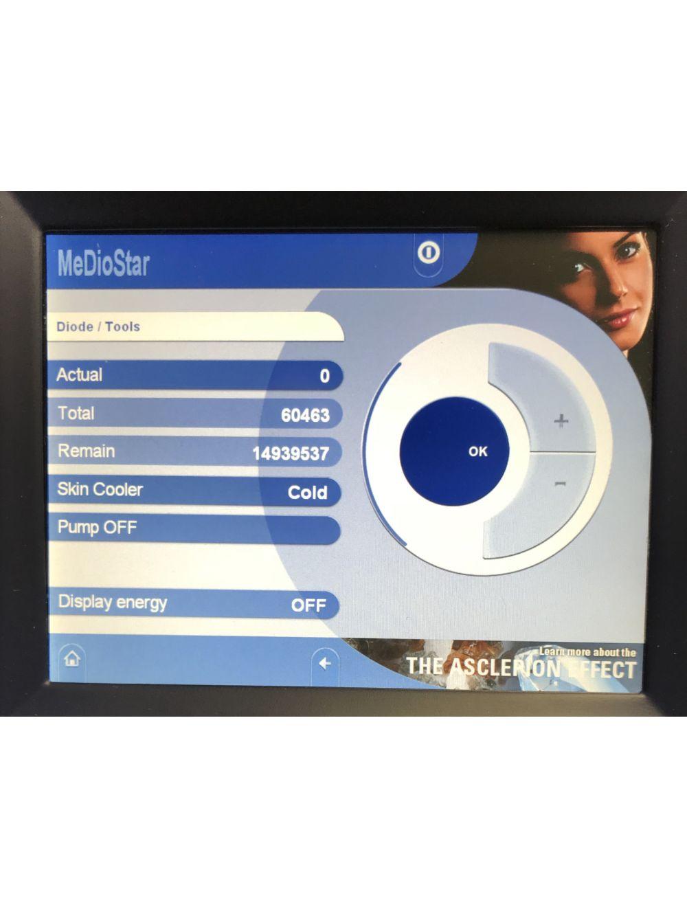 2013 Asclepion MedioStar NeXT Diode Laser System 810nm Hair Removal HR NXT 159X Sol International Medical