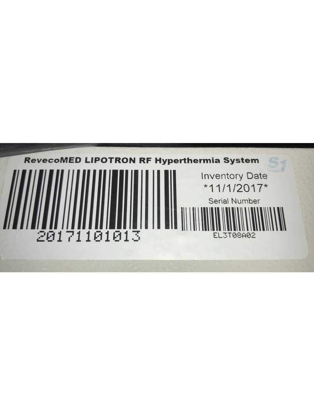 REVECOMED RF Radio Frequency Hypothermia System Tron3000 Tron 3000