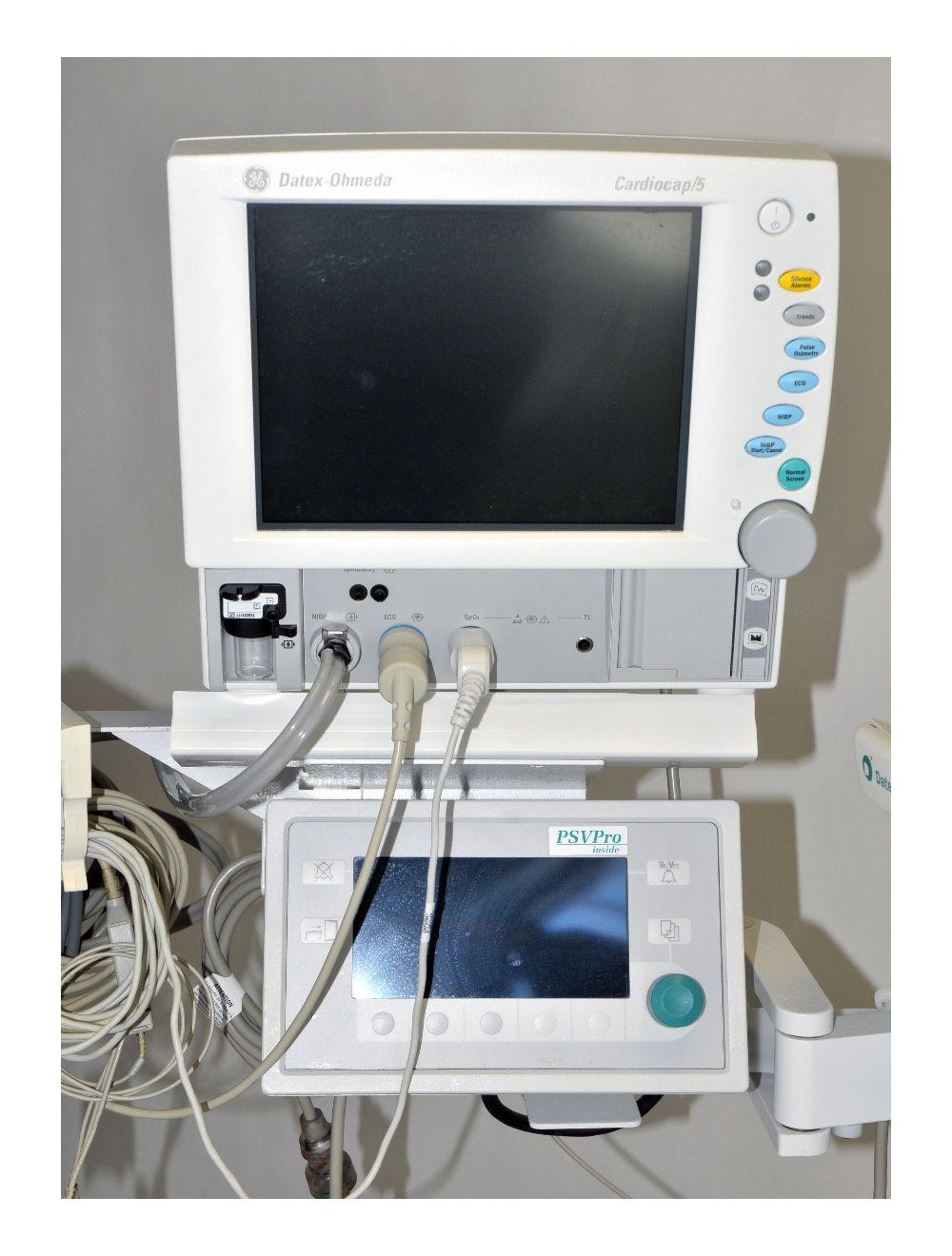 Datex Ohmeda Aespire 7900 GE Anesthesia Machine Tec 7 Sevoflurane Isoflurene Sol International Medical