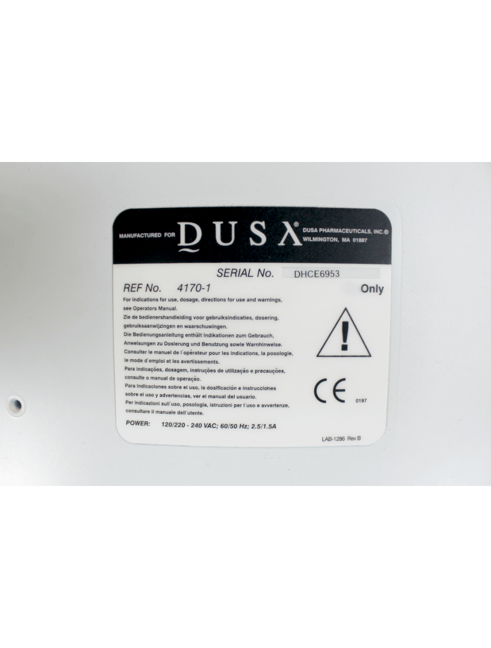 DUSA Pharmaceuticals Blue Light Photodynamic Therapy Acne Control Blu-U Sol International Medical