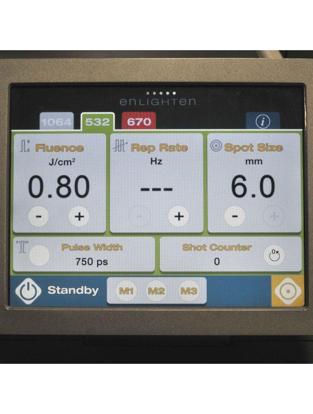 Cutera ENLIGHTEN III Tattoo Removal Benign Lesion Laser 532 670 1064nm Pico 2017