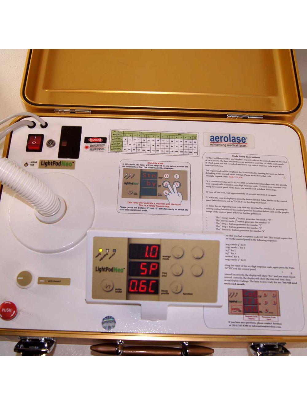 2016 Aerolase LightPod Neo MicroPulse 1064-XT Laser Hair Removal System 1064nm Sol International Medical