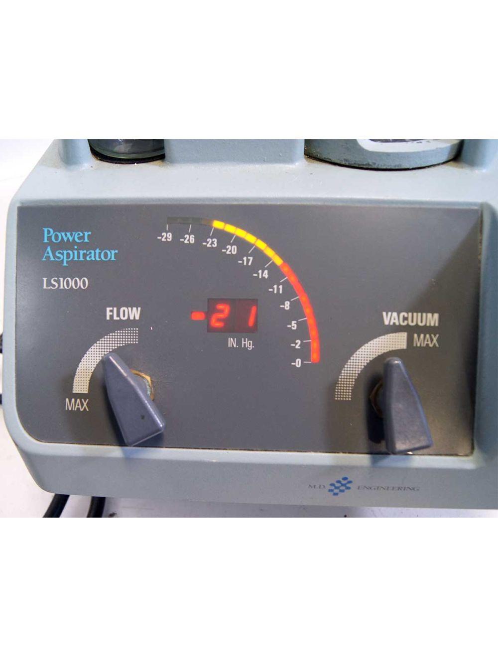 MD Engineering Power Aspirator LS1000 Suction Vacuum Pump System Sol International Medical