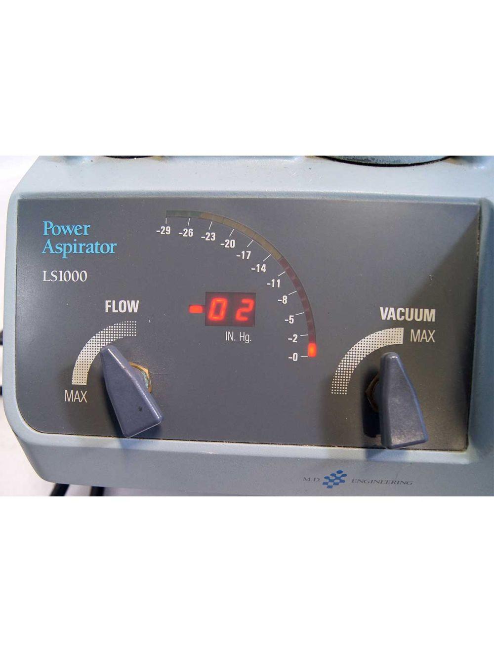 MD Engineering Power Aspirator LS1000 Suction Vacuum Pump System Sol International Medical