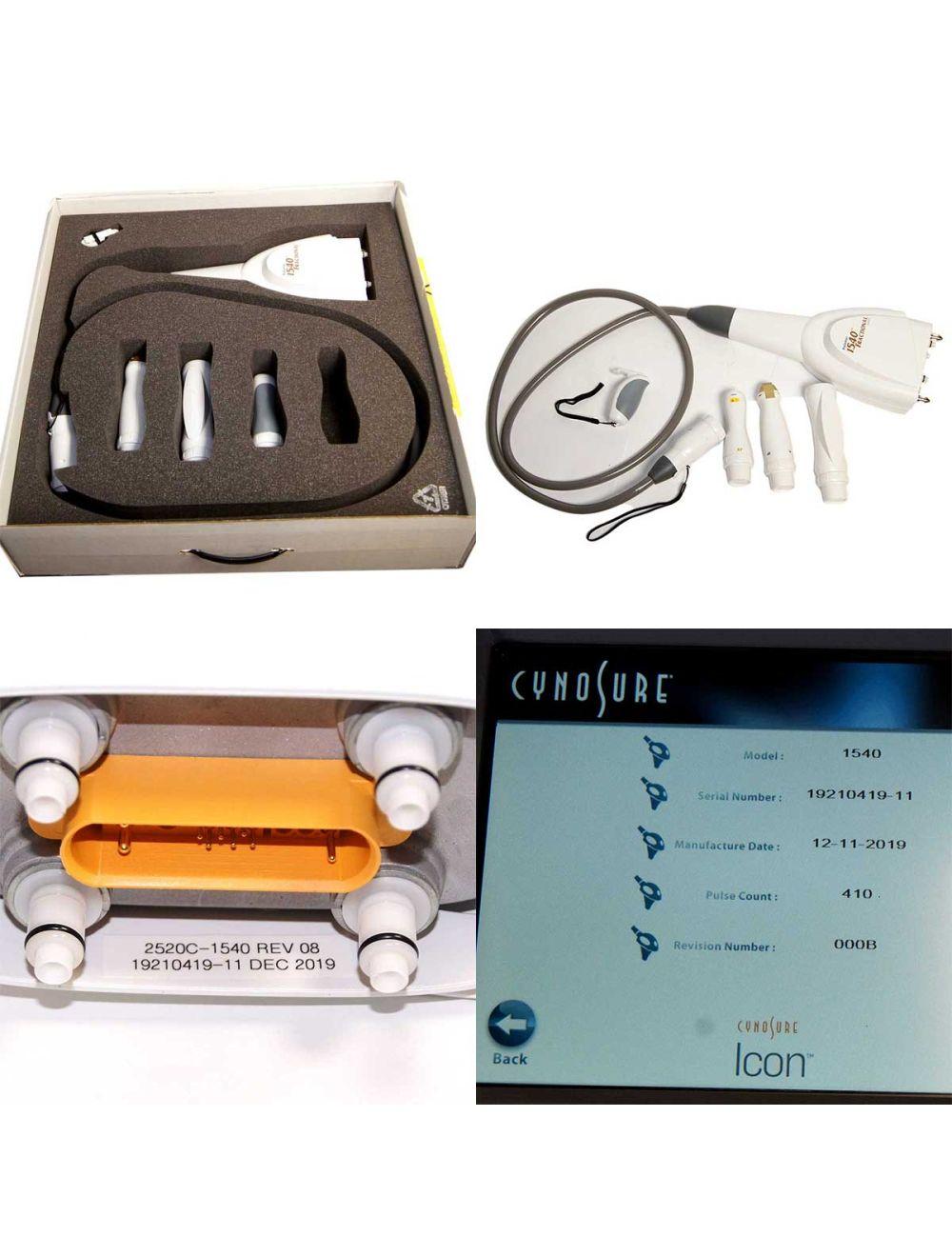 2019 Cynosure Icon IPL Laser System with 5 Handpieces 1540 MaxG MaxR 1064+ MaxYs