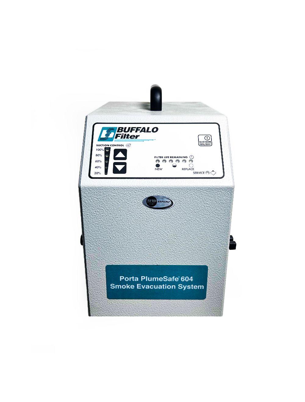 Buffalo Porta PlumeSafe 604 Smoke Evacuation System + ViroSafe XLL Filter PPS604
