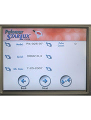 Palomar 2006 STARLUX 300 IPL Laser LuxG LuxRS HandPieces Hair Removal Lux G R