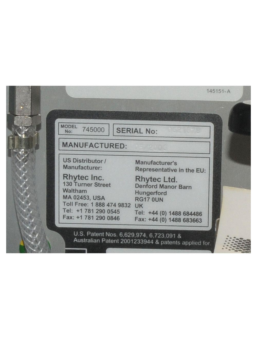 2006 Rhytec Portrait PSR3 Plasma Skin Regeneration System Mod 745000 PSR 3 RF