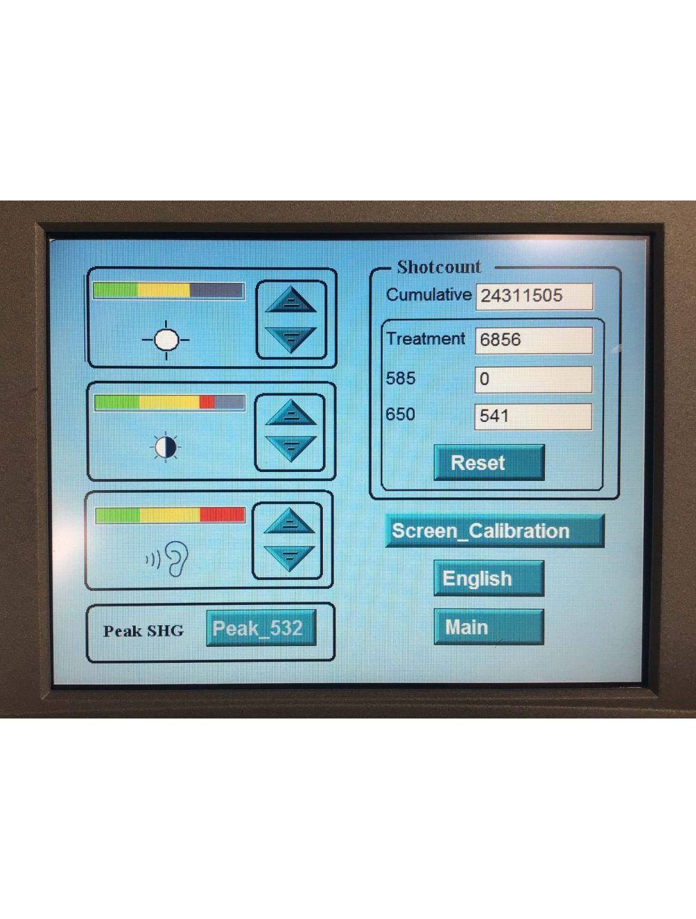 2013 Cynosure Hoya Conbio RevLite QSwitch Tattoo 1064 532 Laser Con Bio Q Switch Cynosure