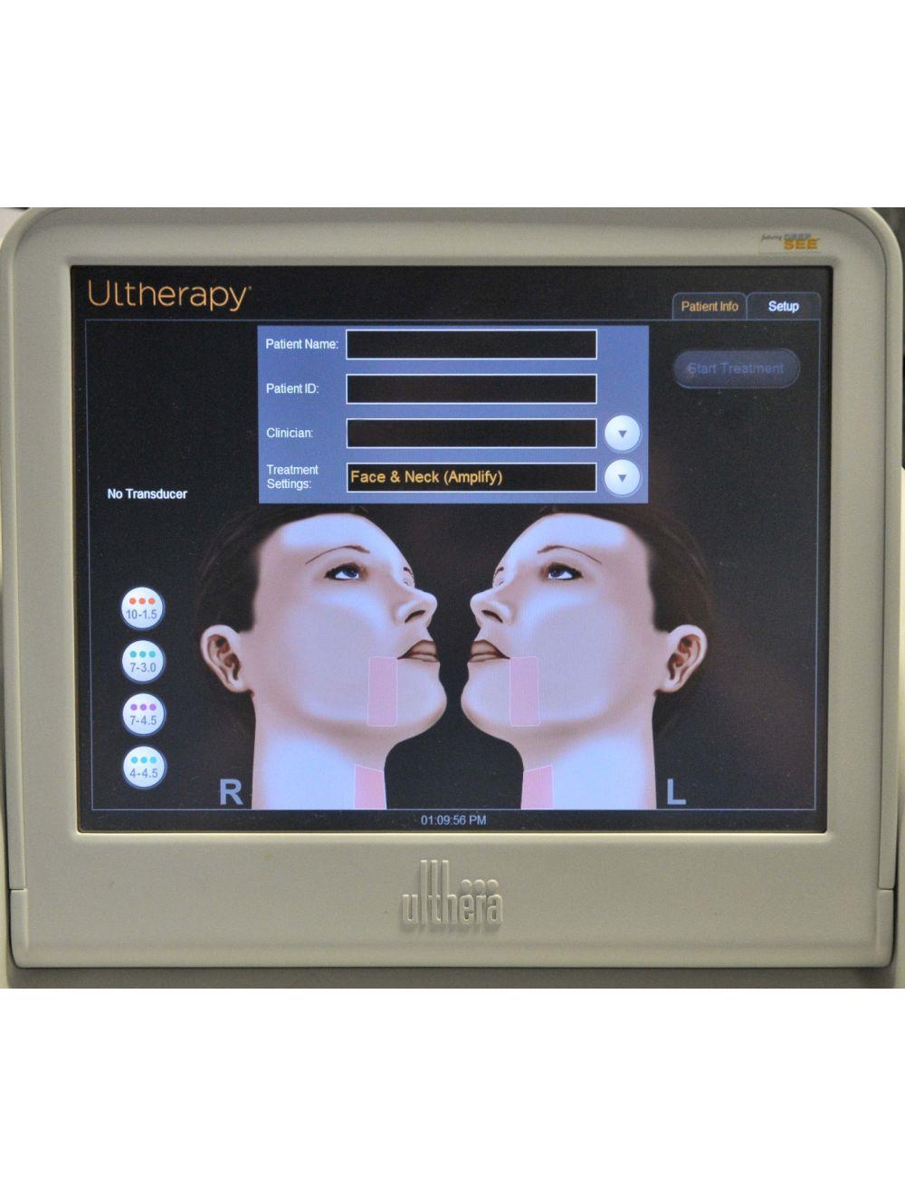 2014 Ulthera Ultherapy Non Invasive Ultrasound Therapy Neck Face Merz Aesthetics