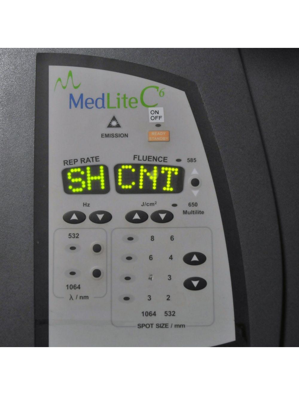 2007 Hoya ConBio MedLite C6 Q Switch Laser Con Bio Tattoo Removal 1064 Dye Kit Sol International Medical