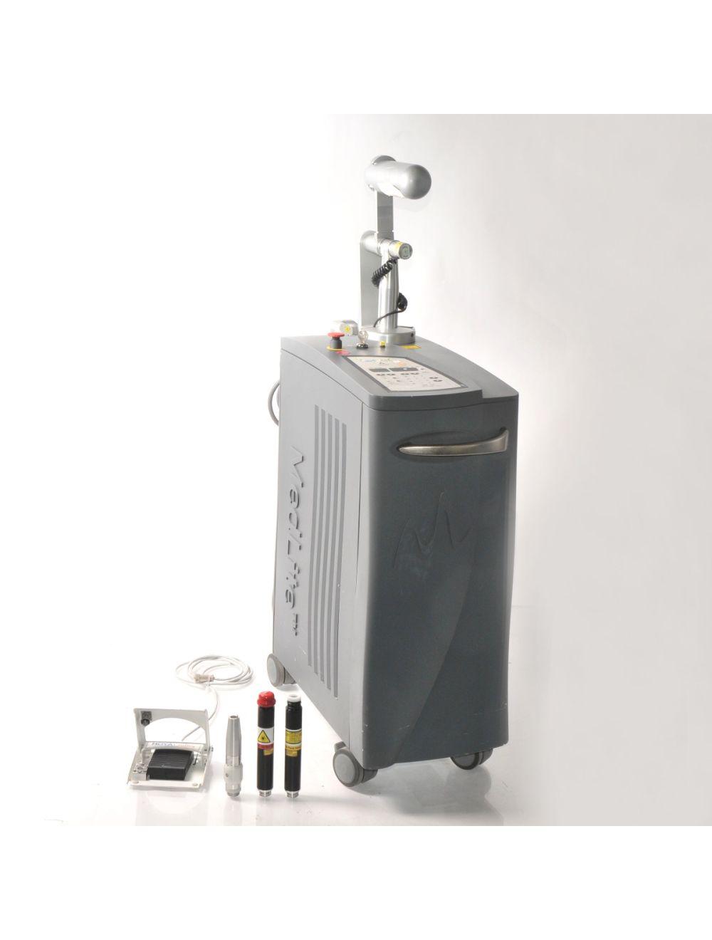 2007 Hoya ConBio MedLite C6 Q Switch Laser Con Bio Tattoo Removal 1064 Dye Kit Sol International Medical