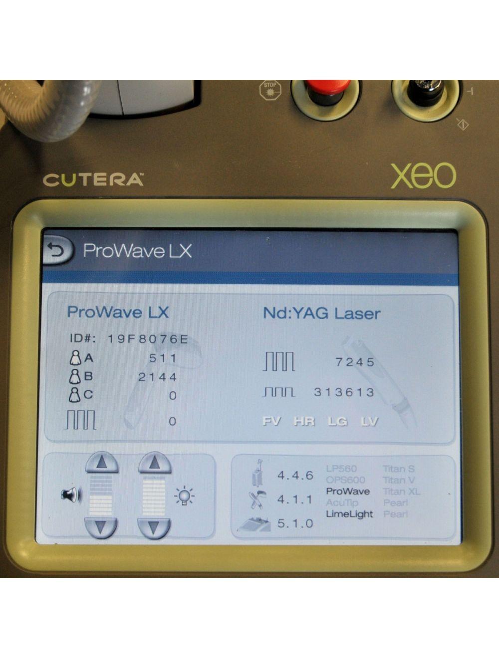 2018 Cutera XEO IPL Laser Nd YAG 1064 Prowave LX Limelight Hair Removal Lesions