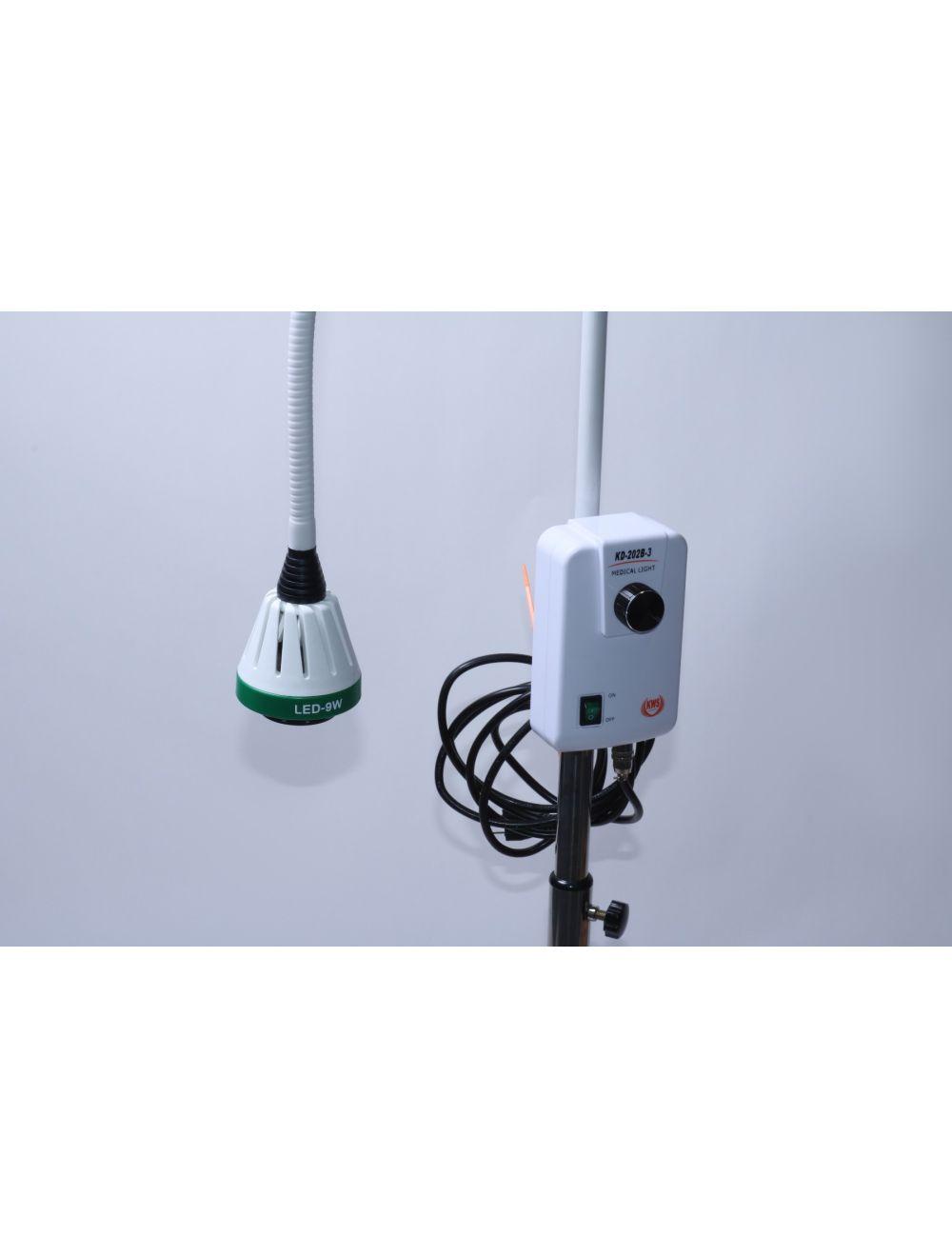 2018 KWS KD-202B-3 Area LED Exam Light 9W w/ Rolling Stand Sol International Medical