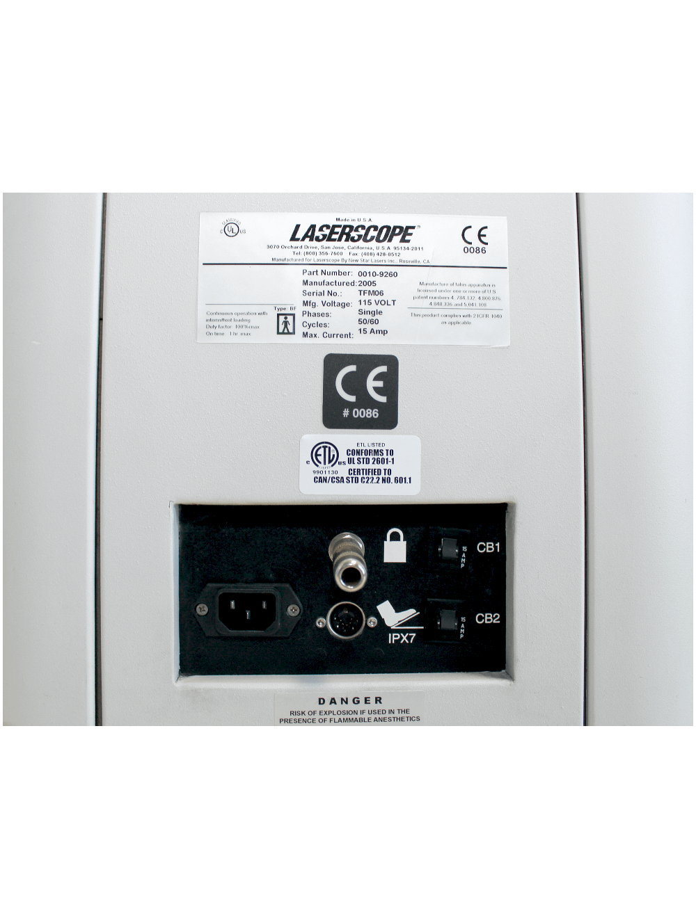 STONELIGHT HOLMIUM LASER for use in urology and general surgery procedures