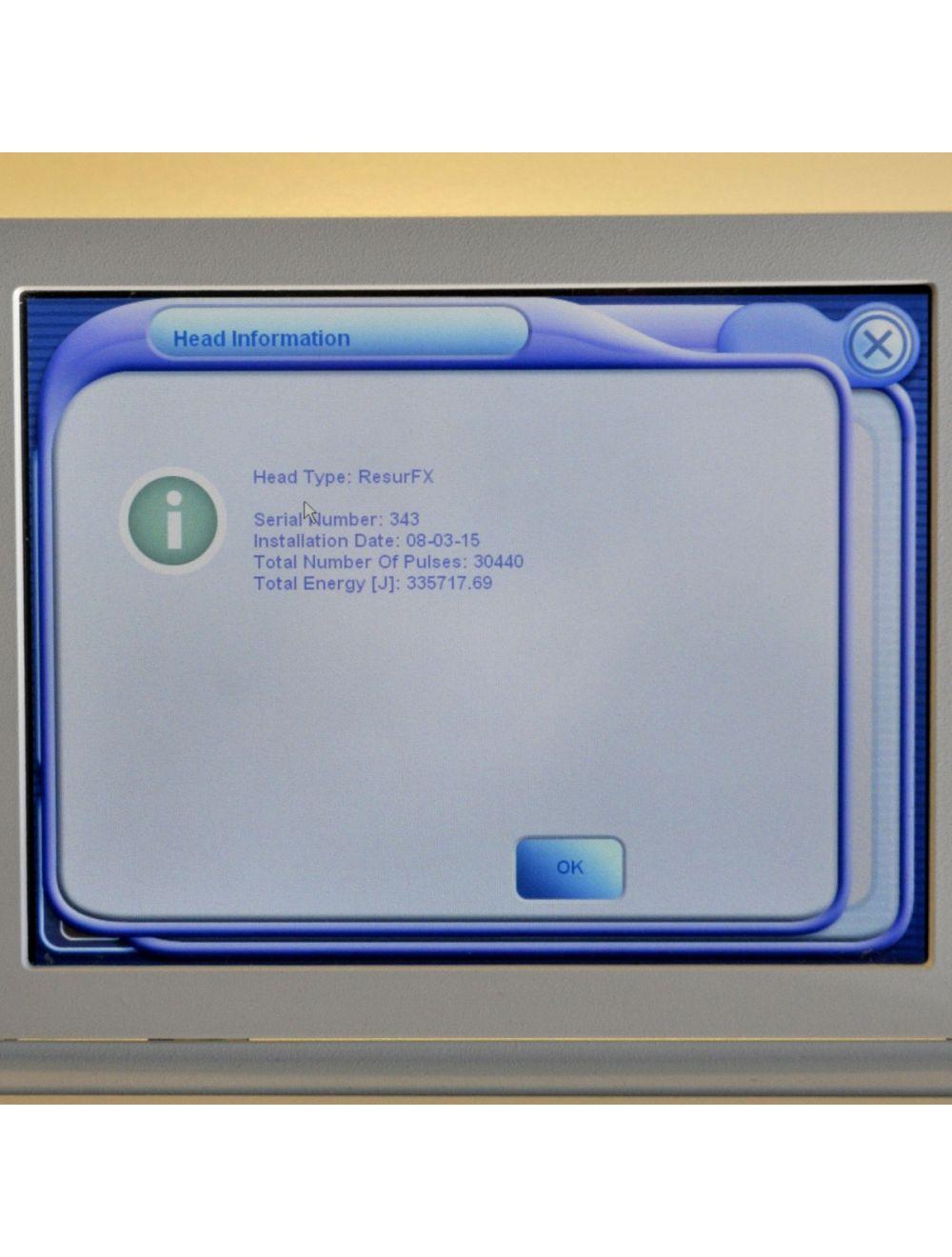 2015 Lumenis M22 IPL Laser 1565 ReSurfX Fractional Hair Re SurfX Surf X