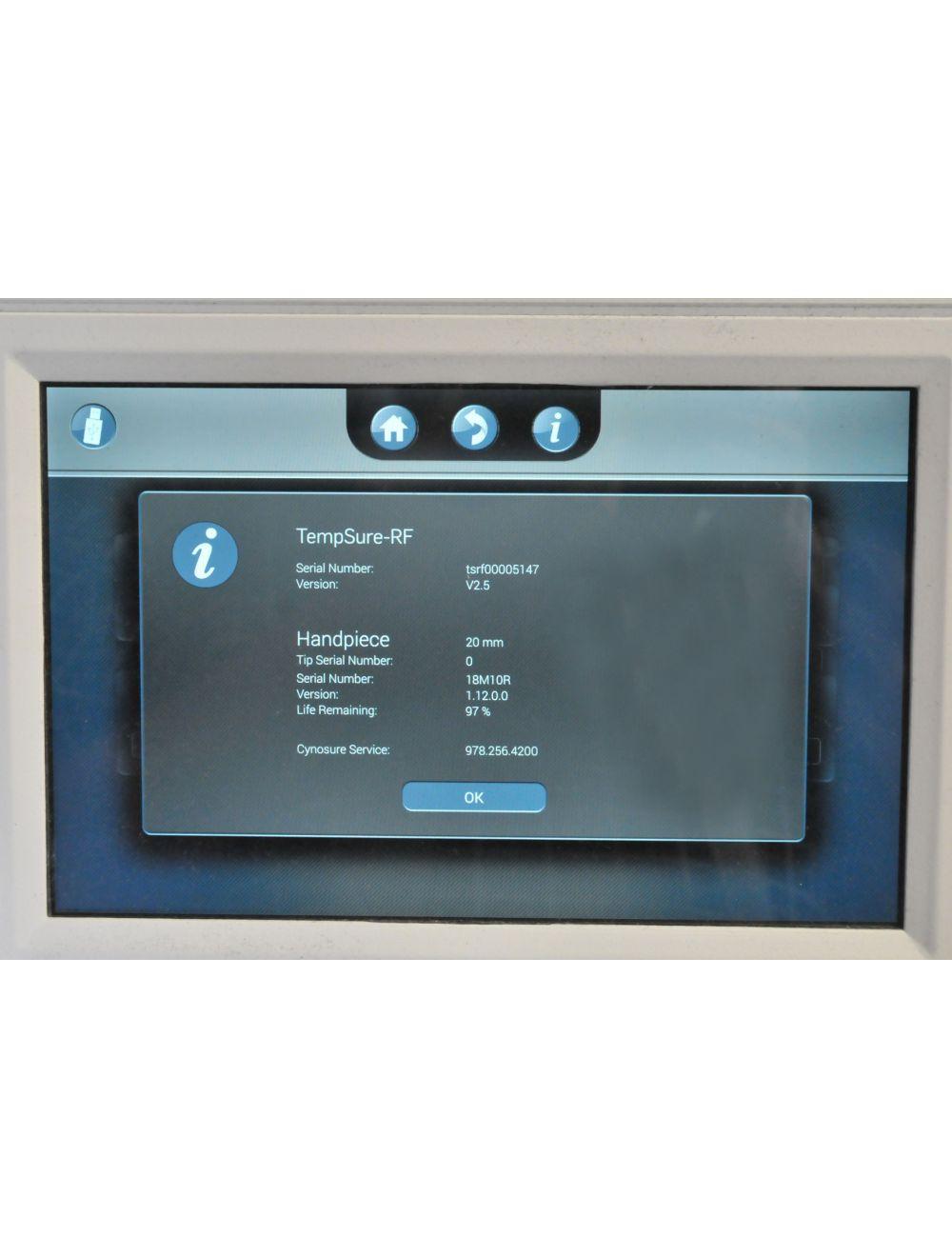 2019 Cynosure TempSure Envi RF 300 w Generator Wrinkle Reduction Skin Tightening Cynosure