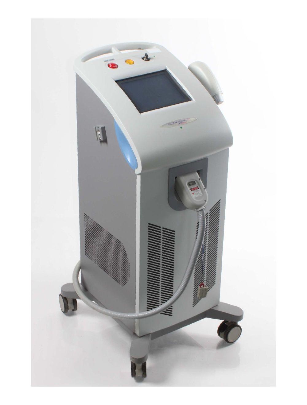 2009 Alma Soprano XL Diode Hair Removal Laser w/ 810 nm SHR Handpiece Low SHOTS