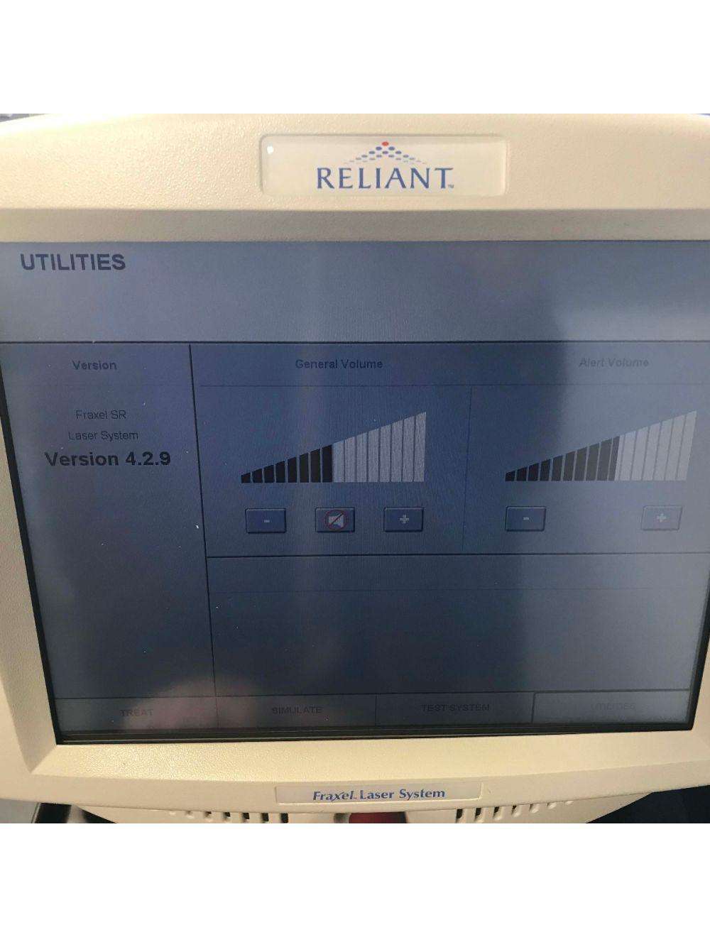 Reliant Fraxel Restore SR1500 Re Store Re:Store 1500 SR 1550 Resurfacing Laser Sol International Medical