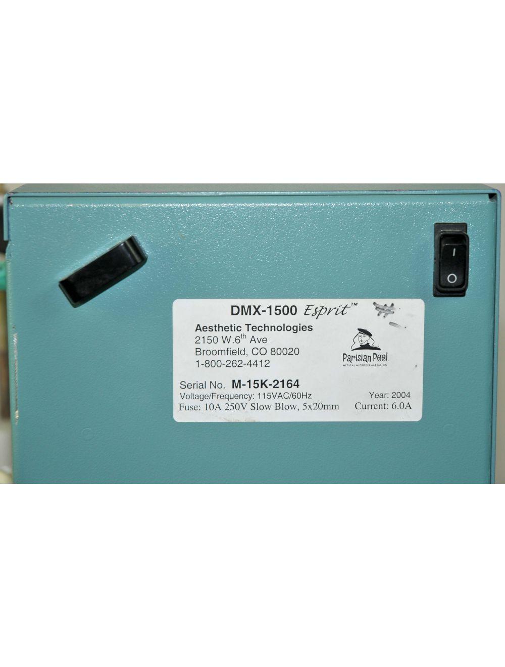 2004 Aesthetic Technologies DMX-1500 Esprit Parisian Peel Microdermabrasion Sol International Medical