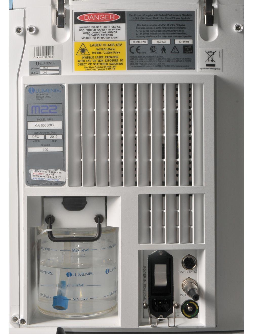 2010 Lumenis M22 IPL Laser System Acne Vascular Skin Rejuvenation