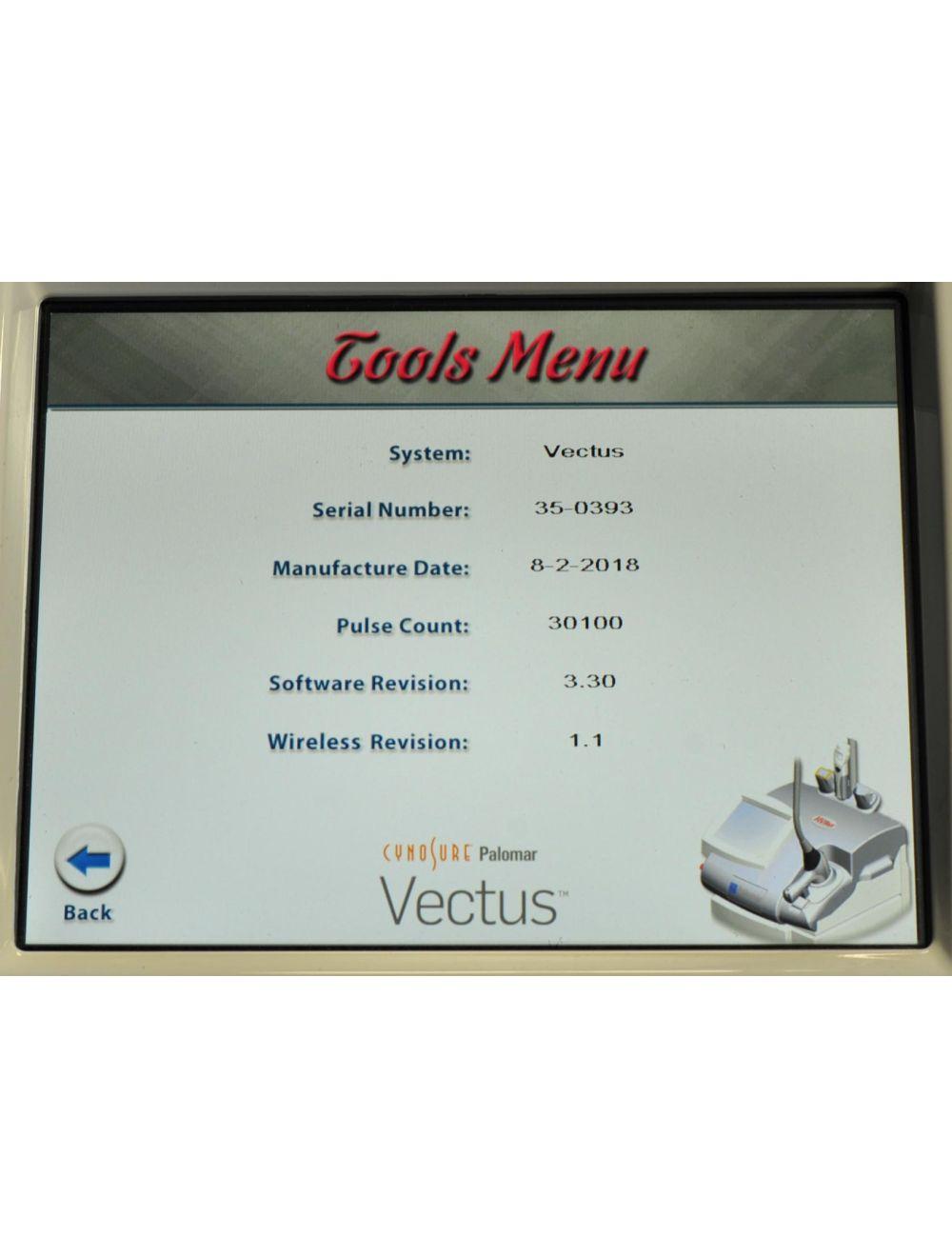 2013 Palomar Vectus 810 Diode Hair Removal High Volume Laser System HR Palomar