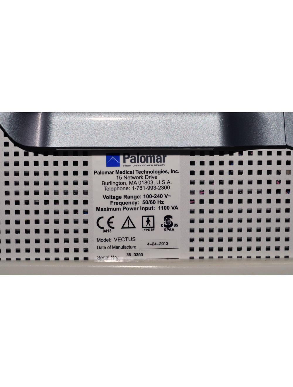 2013 Palomar Vectus 810 Diode Hair Removal High Volume Laser System HR Palomar