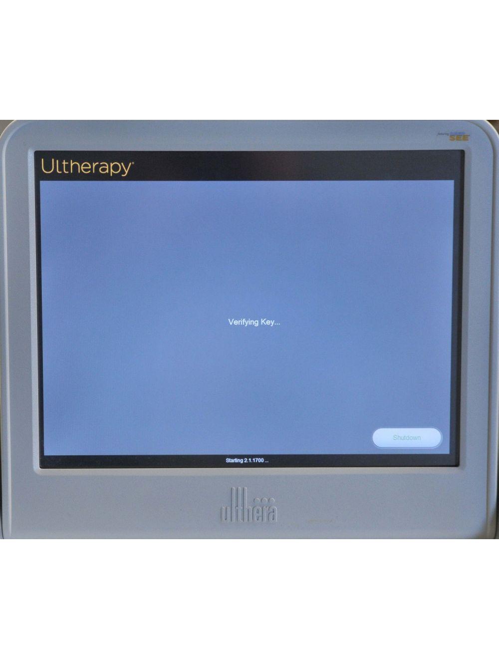 2016 Merz Ulthera Ultherapy DeepSEE Ultrasound System w/Access Key Accessories Sol International Medical