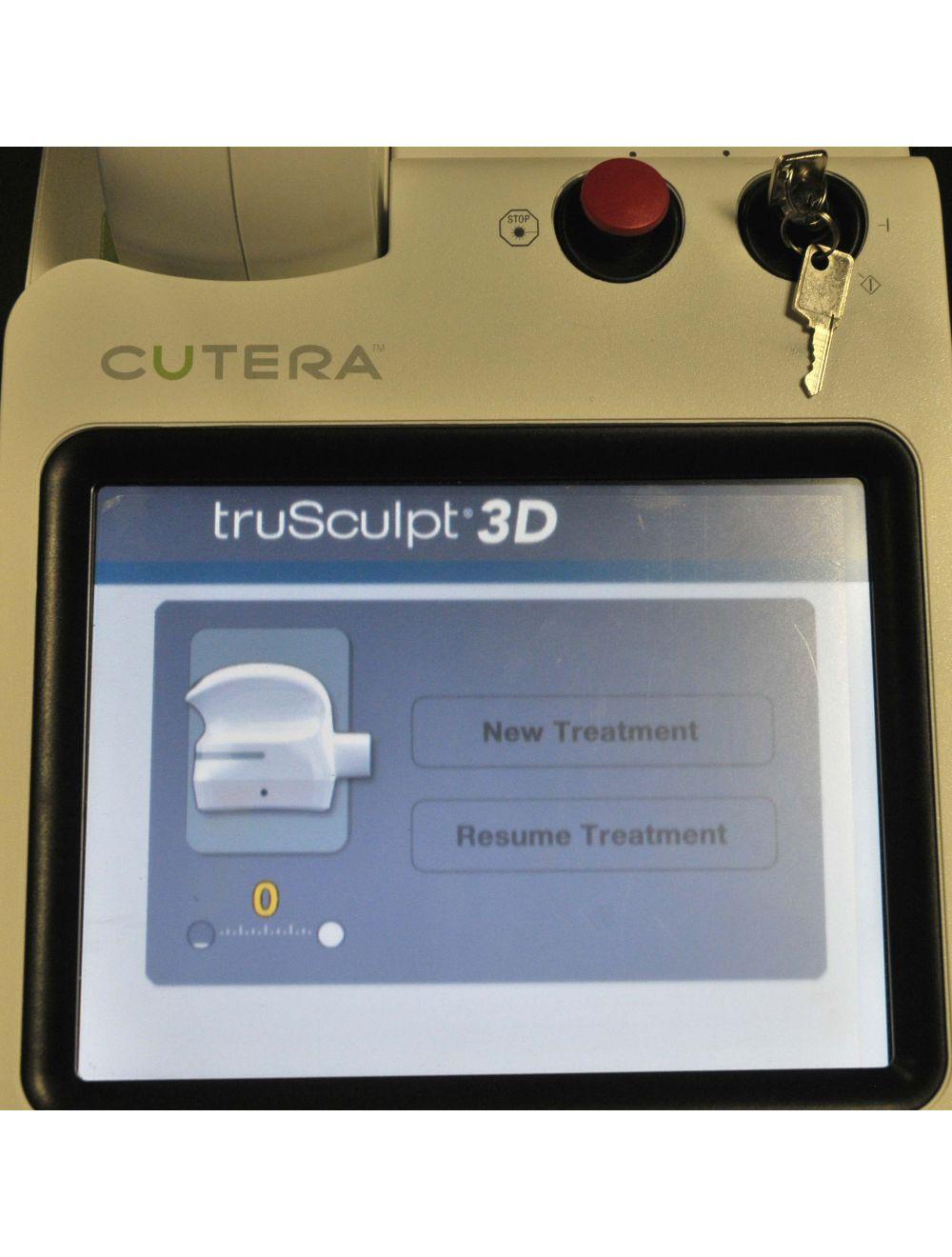Cutera TruSculpt 3D Cosmetic Laser Radio Frequency Cellulite Reduction 2 HP's Cutera