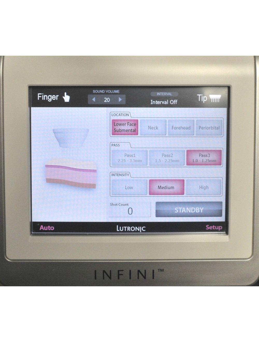 2017 Lutronic Infini Aesthetic Laser High Intensity Fractional Microneedling