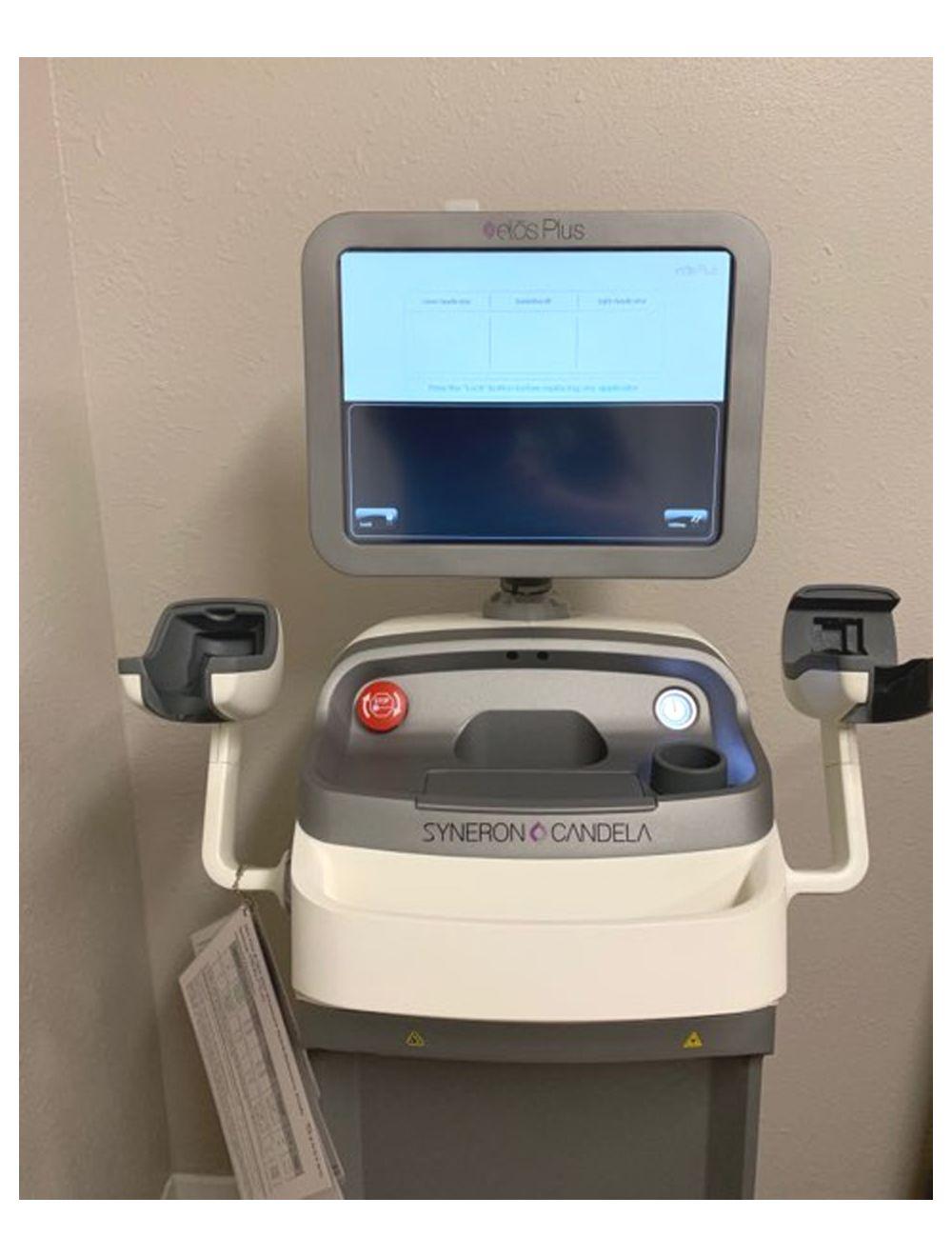 Candela Syneron elos Plus RF Pulsed Light Laser Lesions Ablative Skin Resurface Candela