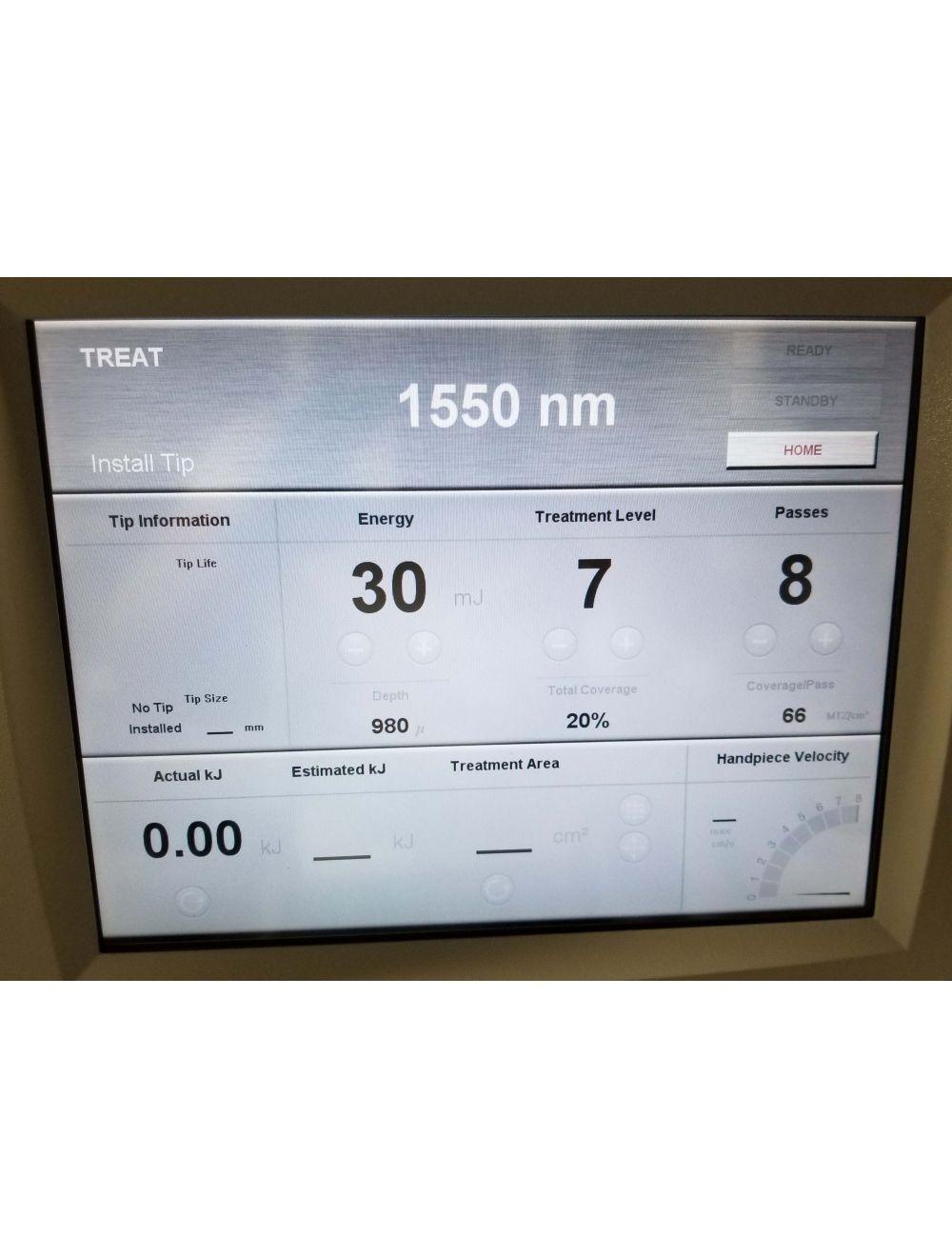 2007 Fraxel SR1500 1520 Infrared IR Ablative Fractional Skin Resurfacing Laser Sol International Medical