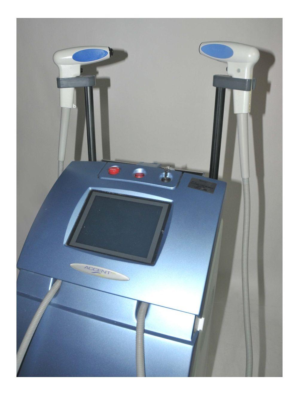 2008 Alma Accent XL RF Laser Skin Tightening Body Contour w Bipolar Unilarge HPs Alma