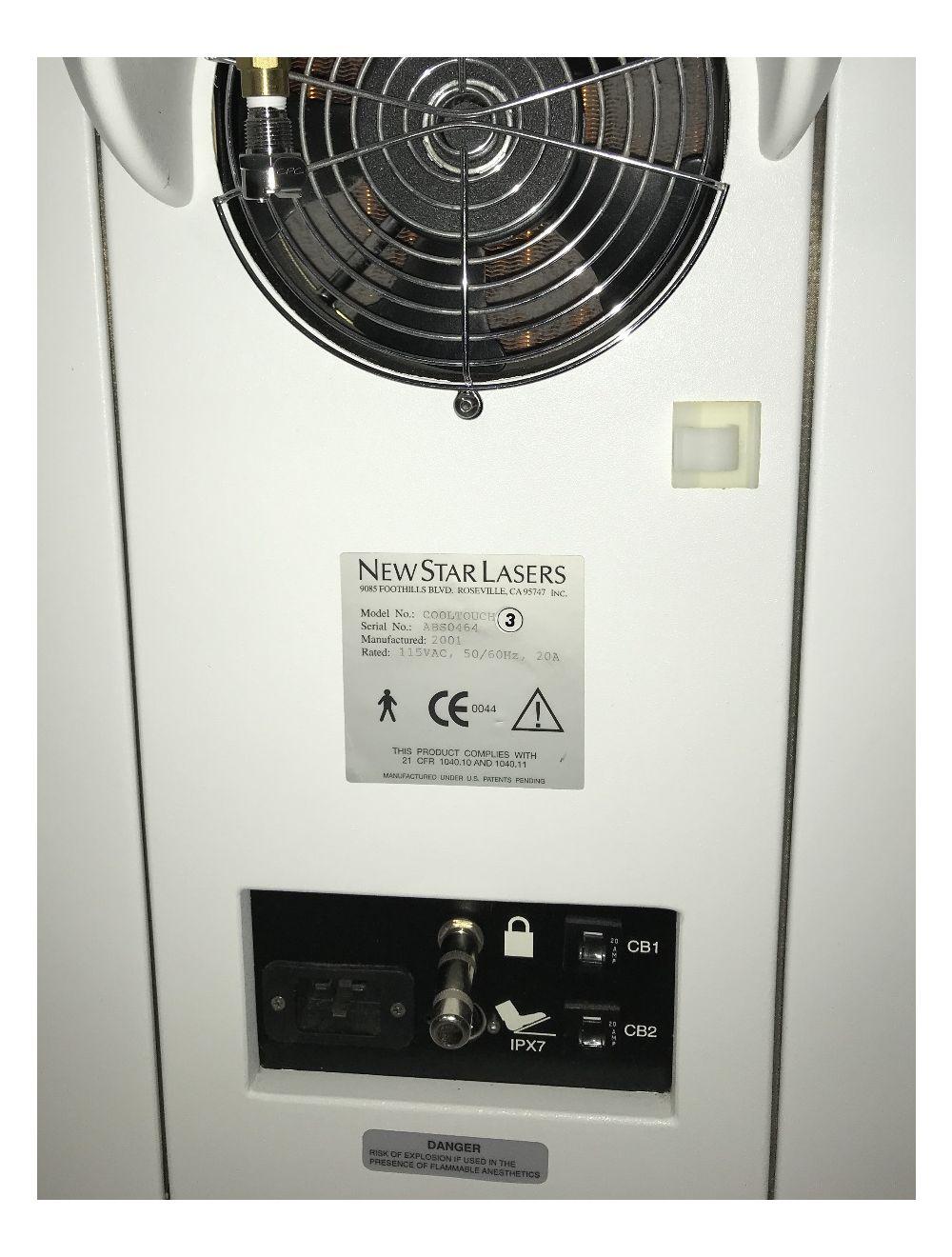 CoolTouch 3 CT New Star YAG Laser Cosmetic Acne Wrinkles Scars Skin Care TQ 10