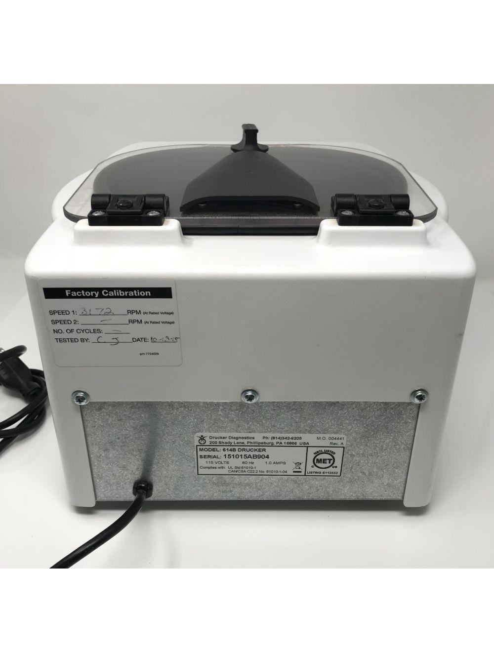 Centrifuge Horizon 614 B Drucker Diagnostics PRP Platelet Rich Plasma 614B Sol International Medical