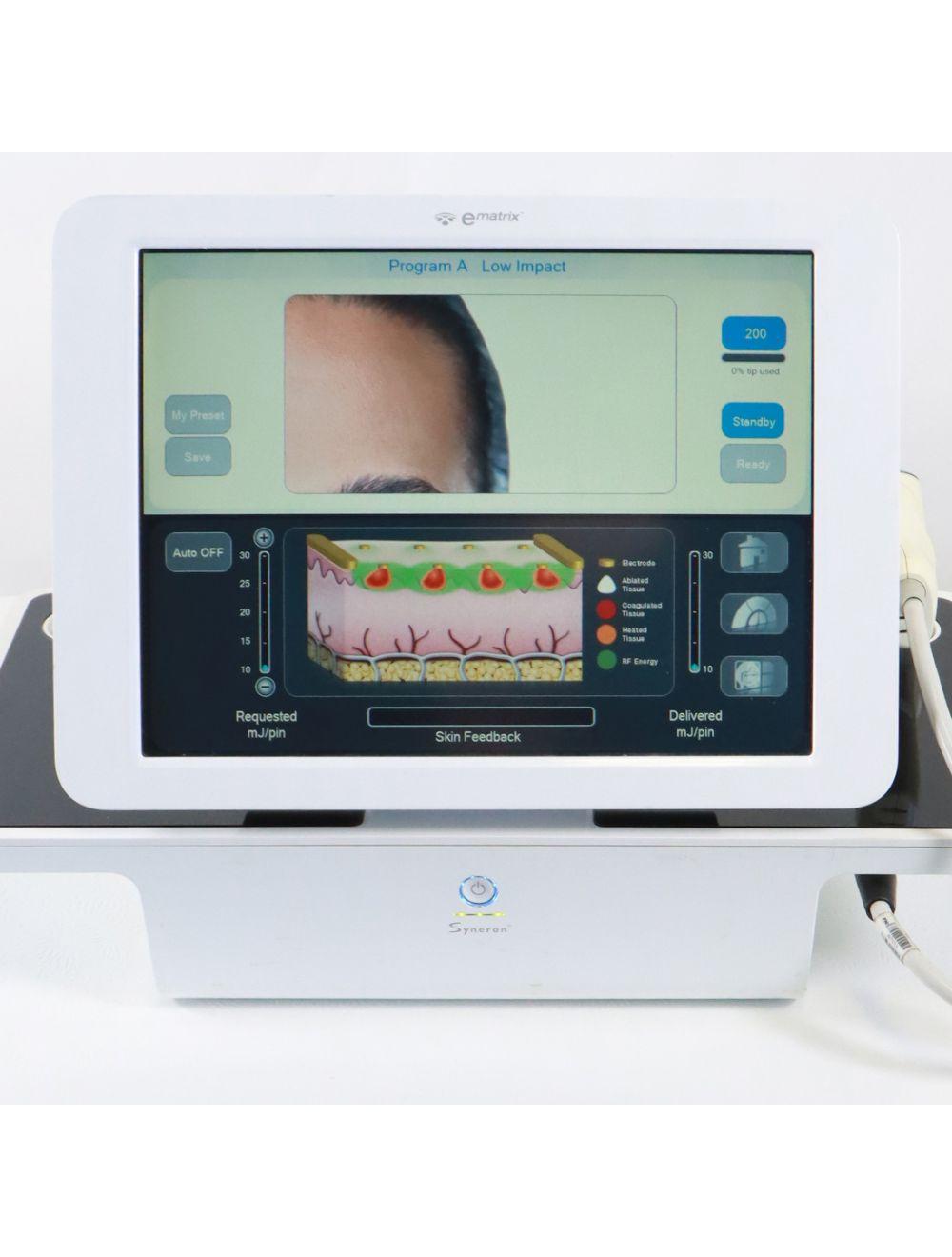Syneron eMatrix Skin Rejuvenation Table Top Sublative RF System FG70441