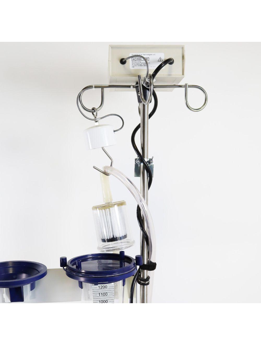 Sound Surgical Tech Vaser 110-0026 Classic VentX Aspiration Workstation &amp; Cart