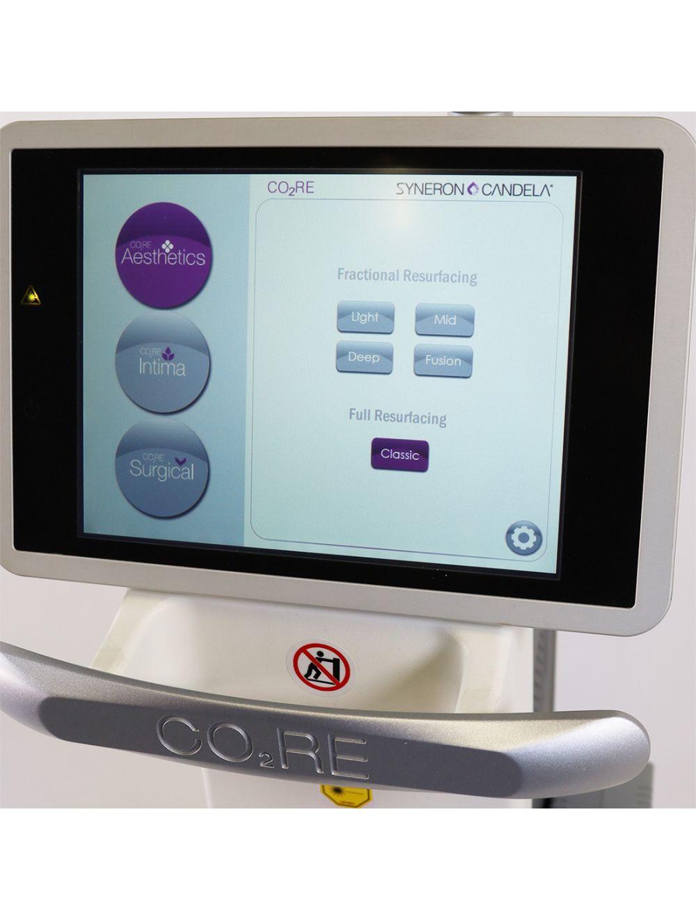 2017 Syneron Candela CO2RE Intima Laser Wrinkle Reduction Skin Resurfacing System Candela