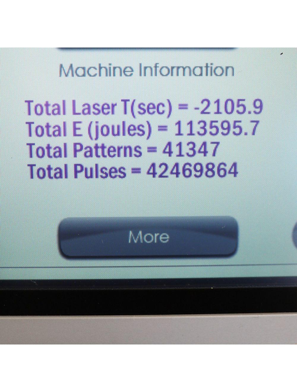 2017 Syneron Candela CO2RE Intima Laser Wrinkle Reduction Skin Resurfacing System Candela