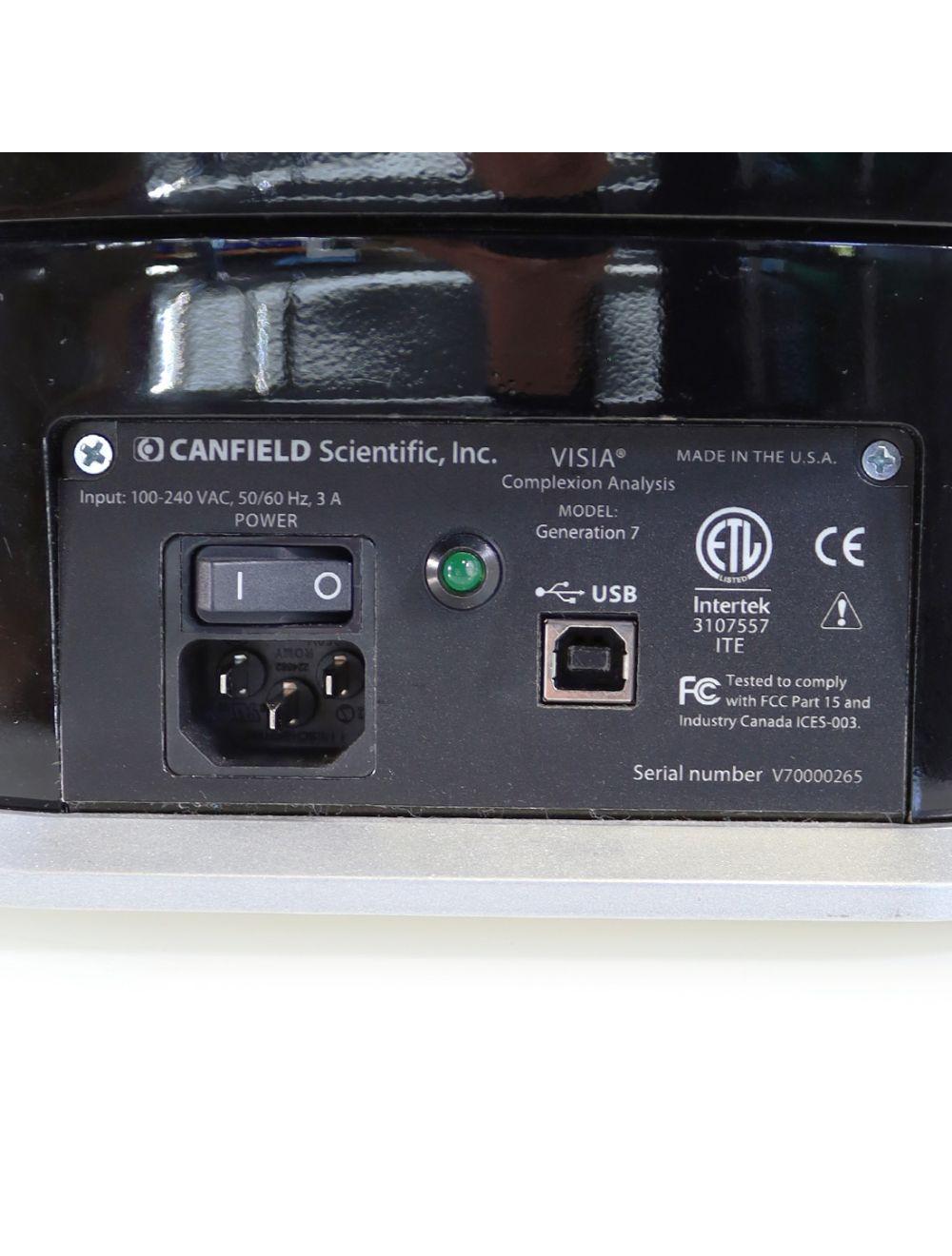 Canfield Scientific Visia Generation 7 Skin Complexion Analysis System Sol International Medical
