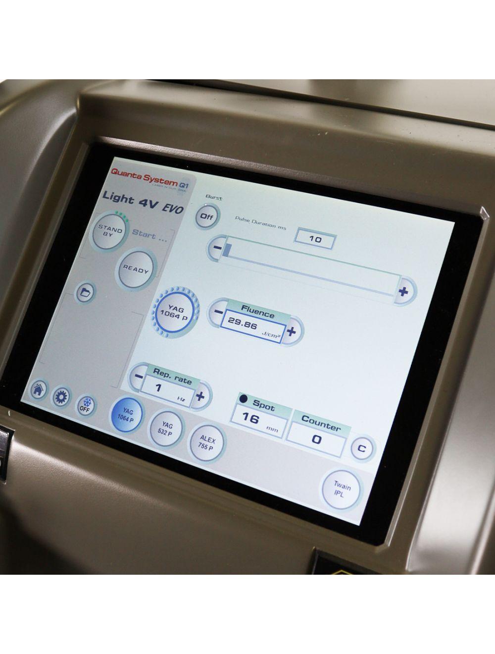 2021 Quanta Light 4V Evo Hair Reduction Vascular Lesions System PCMS00319