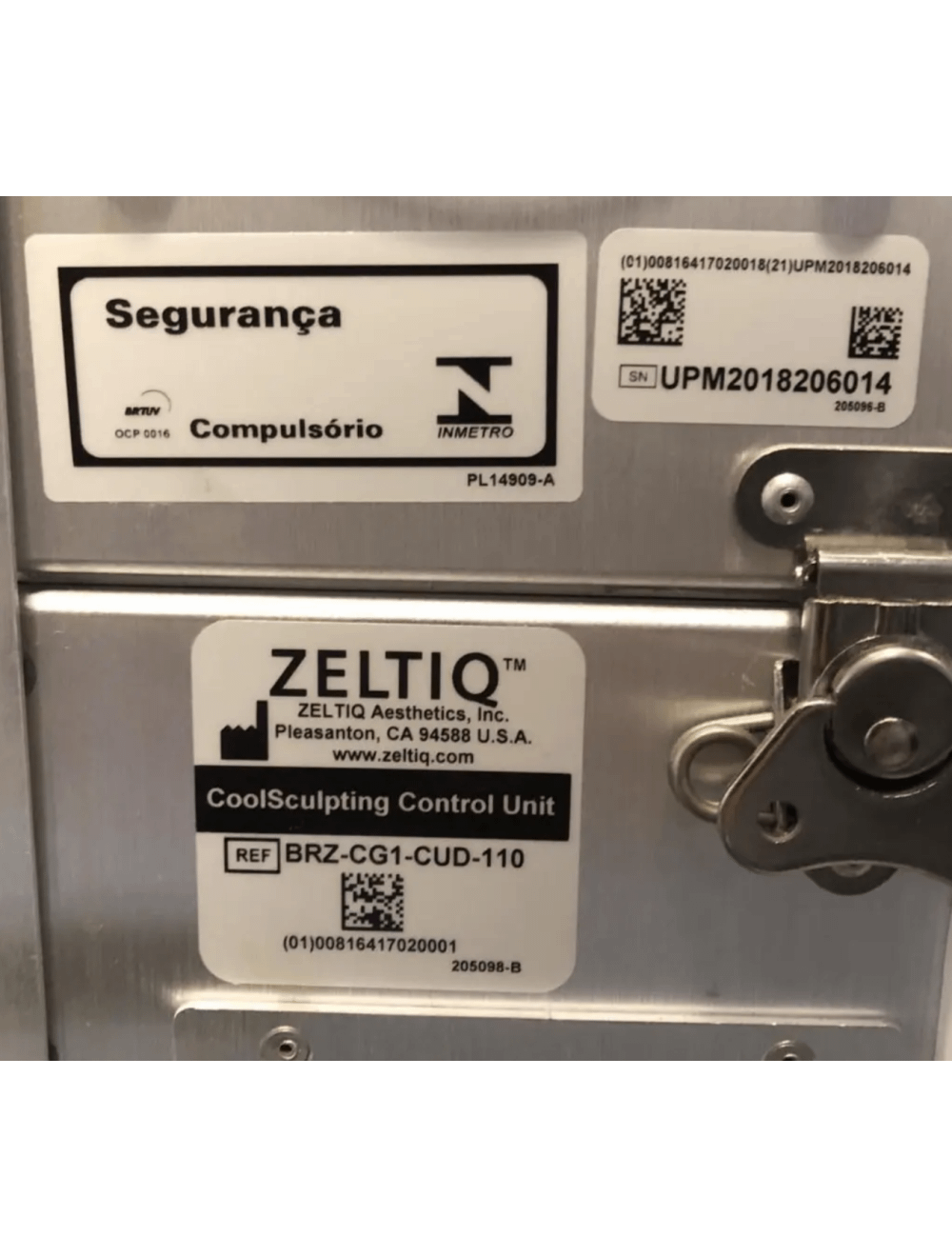 2018 Zeltiq CoolSculpting Body Contouring Cryolipolysis System